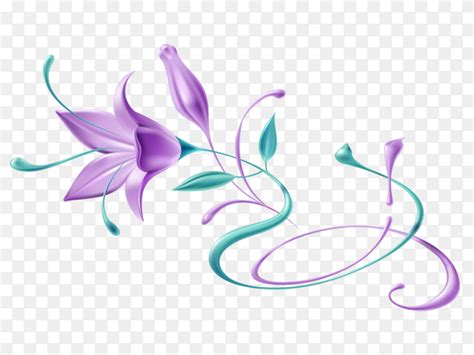 Purple flower Clipart PNG - Similar PNG