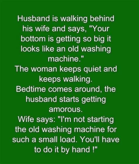 funny husband and wife joke