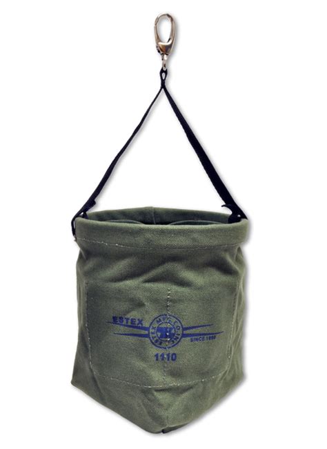 Nut And Bolt Bag Heavy Green Canvas Duck Suspension Style