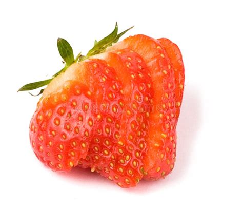 Sliced Strawberry Stock Photo Image Of Fruit Close 11094562