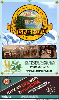 Menu - Food menu - Estes Park Brewery | Estes park brewery, Estes park