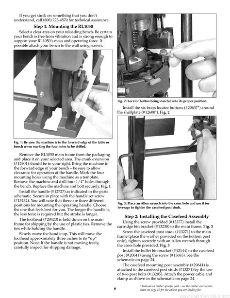 Dillon Precision Dillon Rl 1050 Instruction Manual