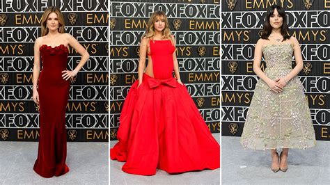 Emmy Awards 2024 The Best Dressed Stars On The Red Carpet From