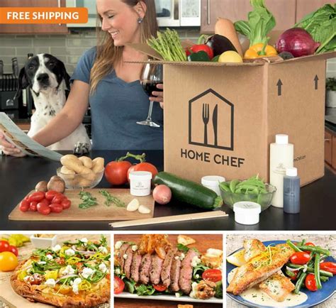 Fresh Ingredient Delivery To Cook At Home Home Chef Meal Delivery