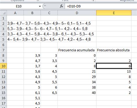 Como Calcular La Frecuencia Absoluta En Excel Printable Templates Free