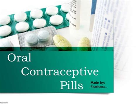 Ocp Oral Contraceptive Pills