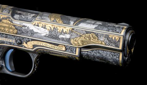 Engraved Colt 1911 The Greatest Generation By Mike Dubber