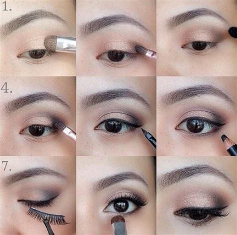 A neutral base colour is swept across the eyelid first in this natural look. 10 Best Arabian Eye Makeup Tutorials With Step by Step Tips