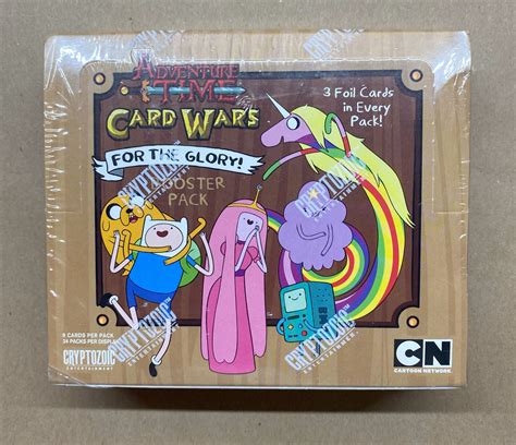 Adventure Time Card Wars For The Glory Booster Box Cryptozoic