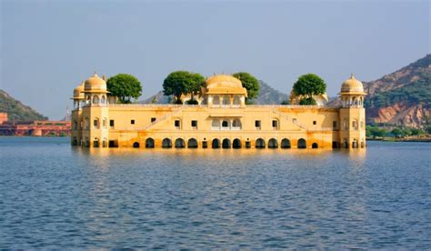 Jal Mahal Or Water Palace In Middle Of Man Sagar Lake In Jaipur Rajasthan MashaHur Com