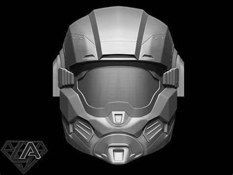 Halo Hazop Helmet 3d Model 3d Printable Cgtrader
