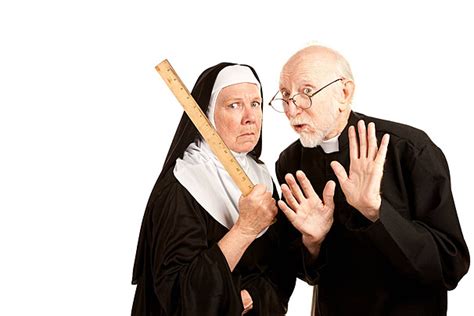 Fun Priest And Nun Nun Religion Joking Photo Background And Picture For