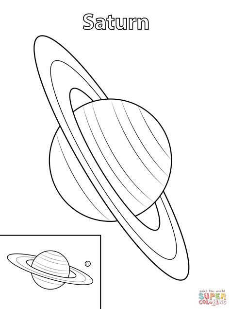 So download all the earth coloring pages printable and create your own planet earth coloring book! Saturn Coloring Pages Print - Coloring Home
