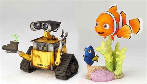 Revoltech Pixar Figure Collection Nemo And Walle