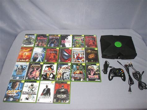Variados, perfectos para partidas rápidas o para experiencias más. Consola Xbox Clasico Original 2 Juegos A Escoger Halo 1 ...