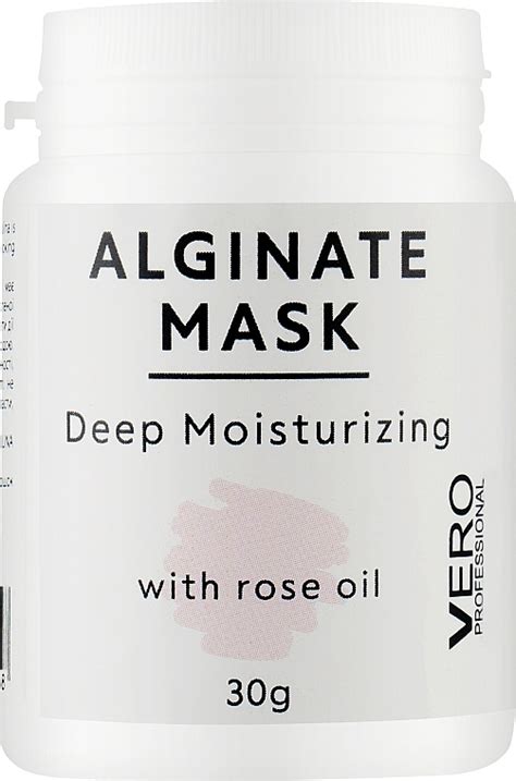Vero Professional Alginate Mask Deep Moisturizing With Rose Oil Альгинатная маска для