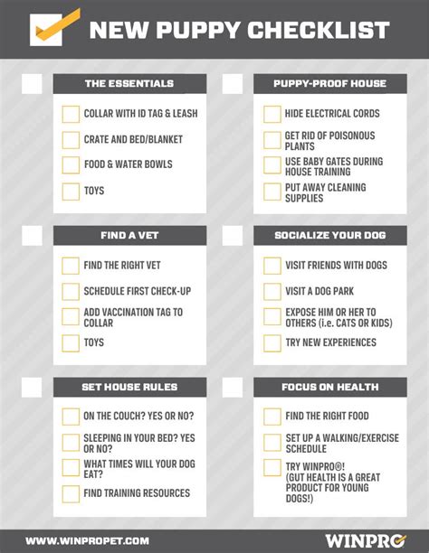 How To Put Your Dog Down Checklist