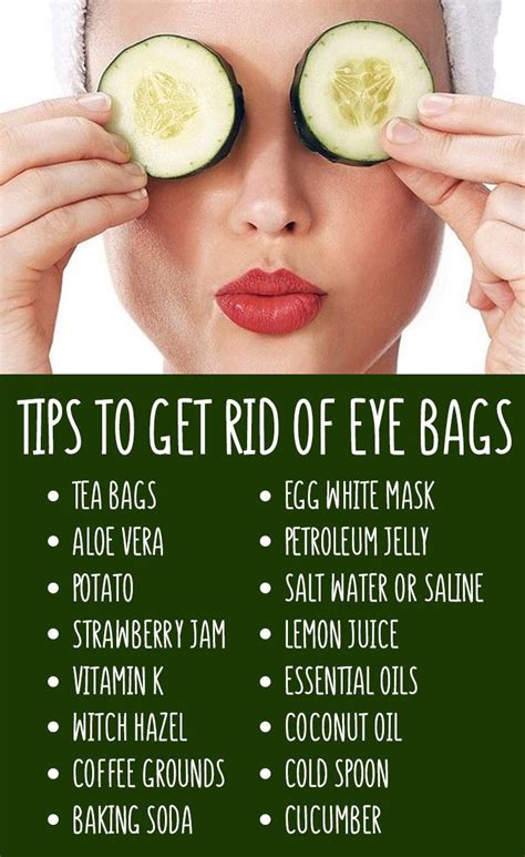 How To Get Rid Of Bags Under Eyes Homemade At Lela Ziegler Blog