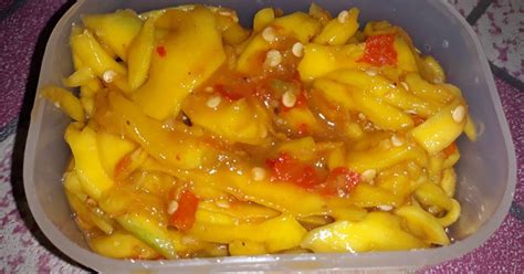 Resep ini berasal dari sajian sedap, sudah termasuk dengan sambal pencit atau sambal mangga muda. 98 resep sambal mangga pedas manis enak dan sederhana - Cookpad