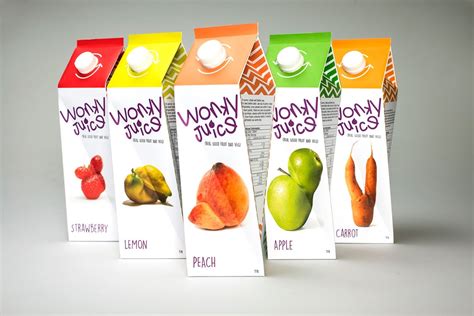 Wonky Juice Student Project On Packaging Of The World Creative