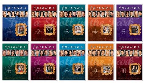 Friends Complete Tv Series Seasons 1 2 3 4 5 6 7 8 9 10 Box Dvd Set