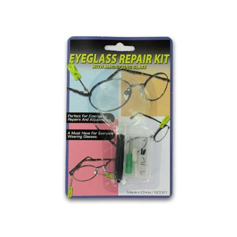 Eyeglass Repair Kit With Magnifying Glass Lot Of 24