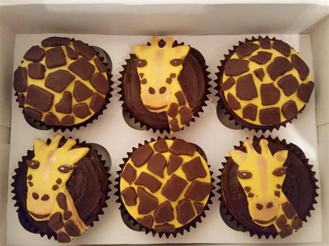 Giraffe Theme Cupcakes Giraffe Cupcakes Themed Cupcakes Cupcakes