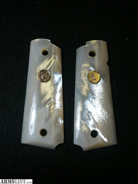 Armslist For Sale Colt 1911 Real Mother Of Pearl Grips