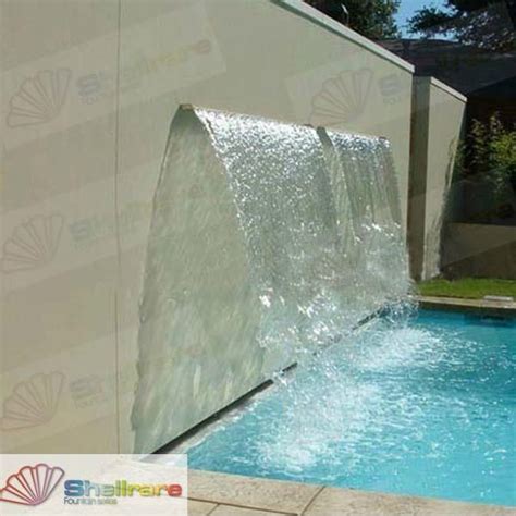 304316 Stainless Steel Gardenand Swimming Pool Waterfall Blade Cascade