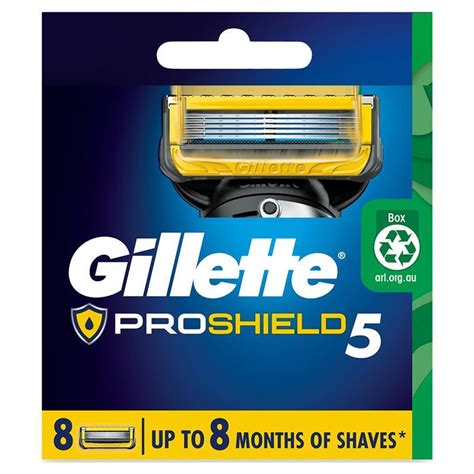 buy gillette fusion proshield razor blades 8 pack online at chemist warehouse®