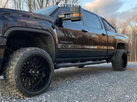 2018 Gmc Sierra 2500 Hd With 22x12 44 V Rock Anvil And 33125r22 Rbp