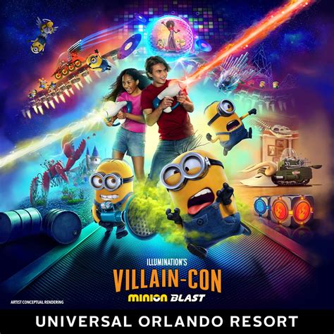 New Details On Villain Con Minion Blast Illuminations At Universal