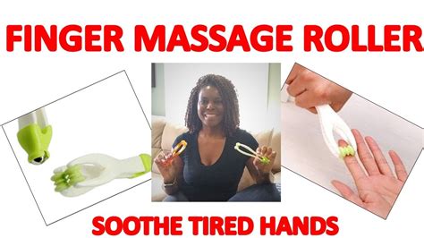 🖐how To Relieve Finger Pain Finger Massage Roller Eases Stiff Tight Sore Fingers And Hands