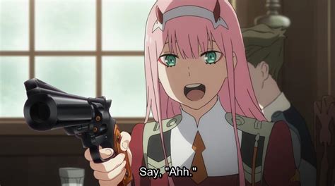 Say Ahh Zero Two Know Your Meme
