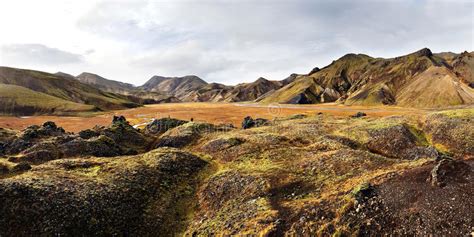 Amazing Mountain Landscape In Iceland Stock Image Image Of Summer