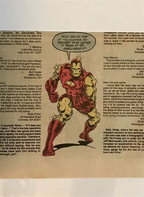 Iron Man Marvel Comics Comic Book Cover Repulsor