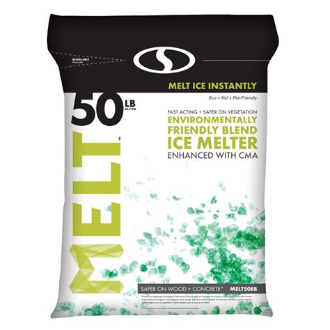 Snow Joe Melt Premium Environmentally Friendly Blend Ice Melter W Cma 50 Lb Resealable Bag