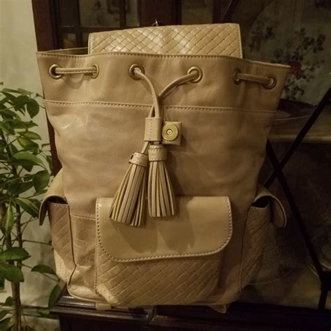Tignanello Bags New Tignanello Pale Pink Leather Backpack Poshmark