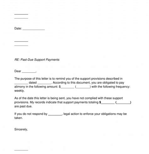 Sample Of A Letter Of Support Doctemplates