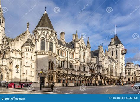 The Royal Courts Of Justice In London Editorial Stock Photo Image Of