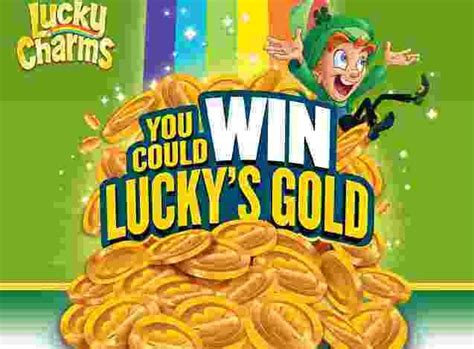Lucky Charms Win Luckys Gold Sweepstakes Win