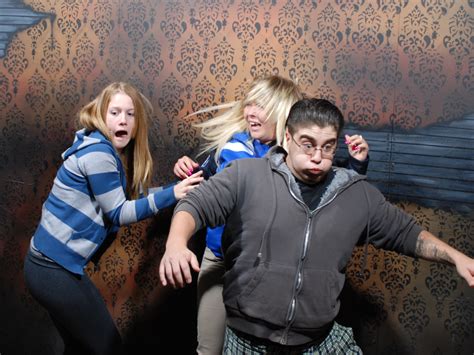 Funniest Haunted House Reactions Funniest Frightened Faces At