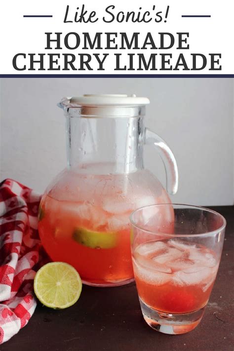 Cherry Limeade Cooking With Carlee