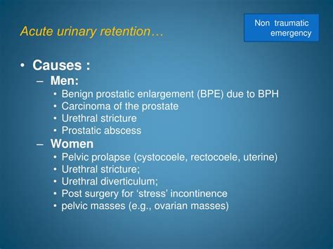 Ppt Urological Emergency Powerpoint Presentation Free Free Download