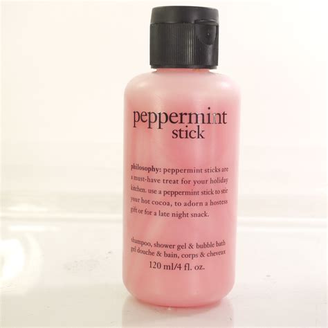 philosophy ~ peppermint stick ~ shampoo shower gel and bubble bath ~ 32 fl oz
