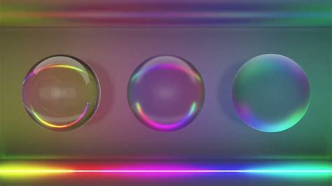 Artstation Glass Spheres Strip Light