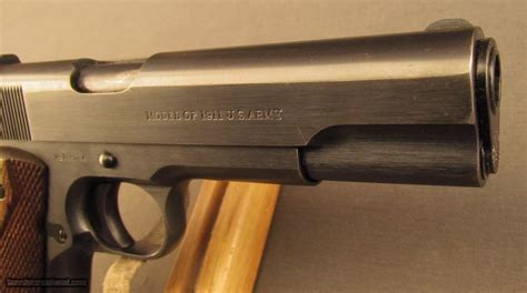 Ww1 Us Military Colt 45 1911 Pistol
