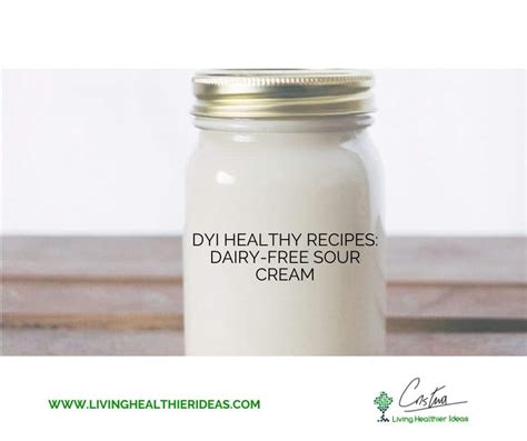 Delicious Dairy Free Sour Cream Recipe
