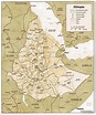 Ancient Ethiopia map - Old Ethiopia map (Eastern Africa - Africa)