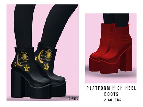 Sims 4 Platform Shoes Cc The Ultimate Collection Fandomspot